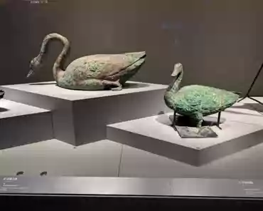 PXL_20241030_065306401 Bronze fowls found in a pit 900m from the mausoleum.