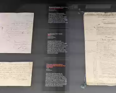 PXL_20240525_133757034 Top left: letter from Benjamin Franklin to Beaumarchais, 15 March 1779. Beaumarchais, a playwriter, sought to benefit from weapons trading with the USA. Botom...