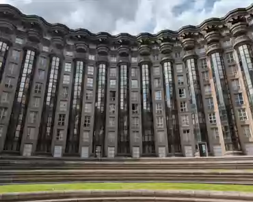 PXL_20240707_135259094 Espaces d'Abraxas by architect Ricardo Bofill, 1983.