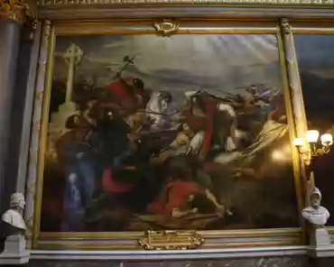 IMG_0368 Battle of Poitiers, won by Charles Martel in 732 against the Muslims coming from Spain (then a Muslim territory), who were threatening to invade France.