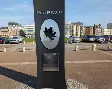PXL_20240511_170159612 Dedicated bu the Essex Scottish Regiment of Canada for the 19 August 1942 raid on Dieppe. The raid was meant to test the possibility to take a harbor in...