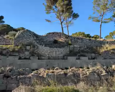 PXL_20241228_131742730 Oppidum, capital of the Segobriges tribe, used from the 7th century BCE as a fortified celtic (gallic) city, before the Greek influence in the hellenistic...