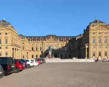PXL_20240921_154325888 Würzburg Residenz, seat of the Würzburg prince-bishop until 1802, built from 1720-1744 by architect Balthasar Neumann.