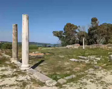 PXL_20240413_132340481 Domus of Ekdikos Georgios, luxurious Roman house, 0.9 hectare, It became the possession of Georgios, the city Ekdidos (civil defensor, whose responsibility was...