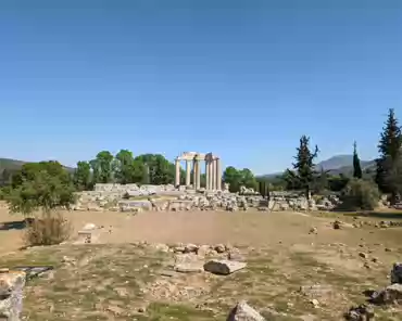 PXL_20240415_081132098 The site of ancient Nemea lies in a small upland valley. Its name derives from the greek word