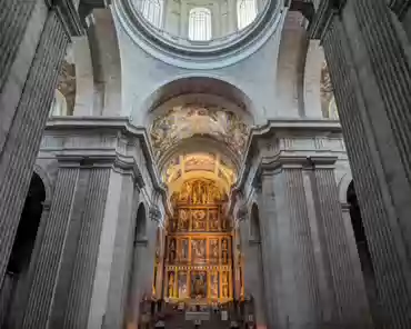 PXL_20240504_124232070 The large royal church with a Latin cross floorplan was reserved for the king and his small court. It was opened on 10 August 1586, the feast day of Saint...