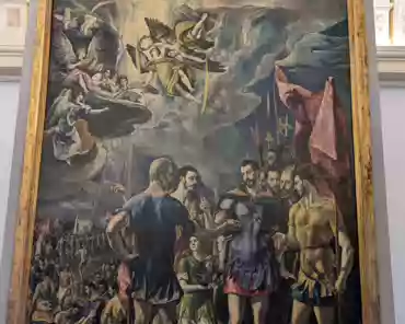 PXL_20240504_131757492 El Greco, The martyrdom of Saint Maurice and the Theban Legion.