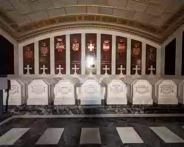 PXL_20240504_133340747 When the funerary chamber designed for this purpose on the way down to the Royal Pantheon became full, a few burials were made in the Basilica. This lack of...