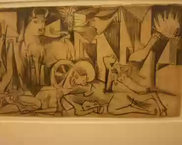 img_2147 Queen Sofia Museum: study for Guernica (Picasso).