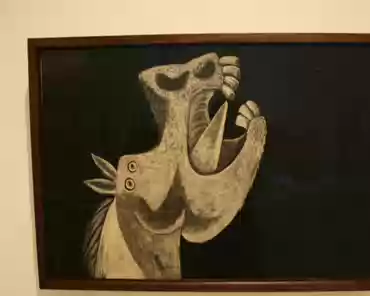 img_2152 Queen Sofia Museum: study of a horse head for Guernica (Picasso).