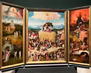 IMG_1753 Bosch, The Haywain Tryptich, 1516.