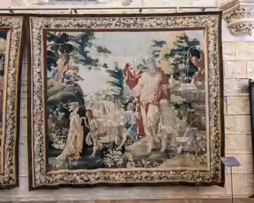 PXL_20240505_140617081 Tapestries: planet series, Brussels, mid-17th century. Venus.