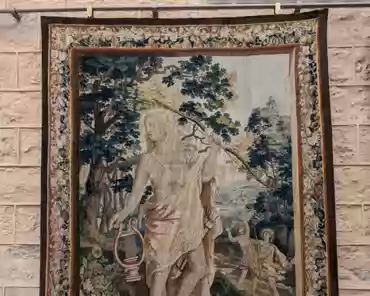 PXL_20240505_140800979 Tapestries: planet series, Brussels, mid-17th century. Sun.