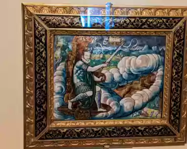 PXL_20240329_215105198.MP Leonard Limousin, Allegory of Charles IX as Mars, Limoges enamel, 1573.