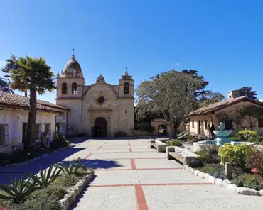 IMG-20230301-123622 Mission San Carlos Borromeo del Río Carmelo (Mission Carmel), built in 1797, headed by father Junipero Serra from 1770 until his death in 1784. The mission was...