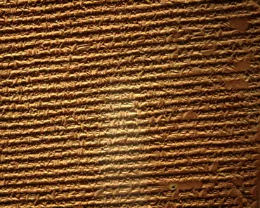 IMG_0406 Assyrian king Sargon II's 8th campaign, 714 BC. The 430-lines tablet tells the story of Sargon's expedition against the people of Northwest Iran, and the...